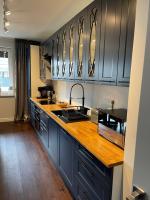 Kuchyňa alebo kuchynka v ubytovaní Luxury Maślice Apartment
