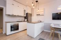 Kuchyňa alebo kuchynka v ubytovaní Duży apartament w centrum przy rynku
