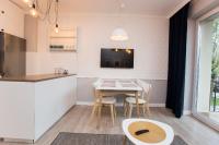 Kuchyňa alebo kuchynka v ubytovaní Duży apartament w centrum przy rynku