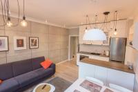 Kuchyňa alebo kuchynka v ubytovaní Duży apartament w centrum przy rynku