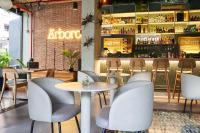 O zonă de relaxare la Eutopiq Hotel