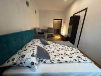 Postel nebo postele na pokoji v ubytování Apartament Centrum-Zwycięstwa