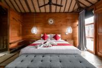 Turtle Villas, Canggu Managed by Manaraにあるベッド