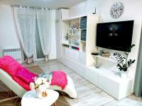 TV a/nebo společenská místnost v ubytování Apartmán Romanna