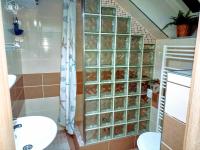 Koupelna v ubytování Apartmán Romanna