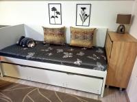 Postel nebo postele na pokoji v ubytování Apartmán Romanna