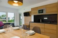 Kuchyňa alebo kuchynka v ubytovaní LUXUS Appartement am Golfplatz und Therme Lutzmannsburg