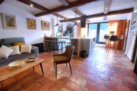 Posezení v ubytování Cuencaloft La Casa Del Pintor