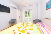 Łóżko lub łóżka w pokoju w obiekcie Double Room Pasman 4309a