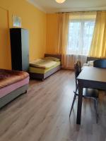 Posteľ alebo postele v izbe v ubytovaní Hostel Omega