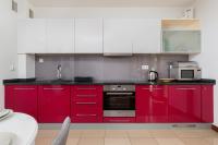 Kuchyňa alebo kuchynka v ubytovaní Apartamenty Zatoka Górny Sopot by Noclegi Renters