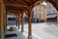 Budynek, w którym mieści się apartament