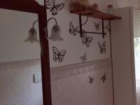 Plán poschodí v ubytovaní casa papillon