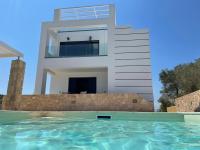 The swimming pool at or close to Souvala /Aegina. Excellent location Luxury villa.