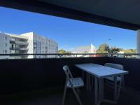 Plan piętra w obiekcie Studio moderne 2 pers, plage à pied, balcon, Wi-Fi, refait à neuf 2022 - La Rochelle - FR-1-246-640