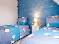Posteľ alebo postele v izbe v ubytovaní Beautiful apartment with sea views