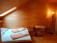 Postel nebo postele na pokoji v ubytování Wellness Penzion Eva