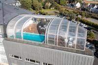 a building with a glass dome on top of it at Westotel Le Pouliguen in Le Pouliguen