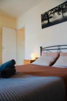 Posteľ alebo postele v izbe v ubytovaní Penthouse with Sea View