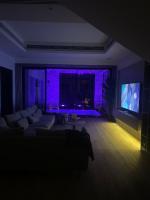TV a/nebo společenská místnost v ubytování AB Villa