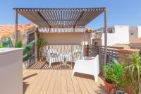 Balkón nebo terasa v ubytování Terraza de Málaga