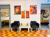 Hotel y Arte Antigua by Amazing Guatemala Travelにあるシーティングエリア