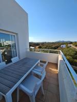 Balkón nebo terasa v ubytování Moderne Penthouse-Whg am Hafen von Cala d'Or / WLAN, Klimaanlage, Pool