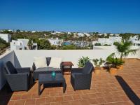 Balkón nebo terasa v ubytování Moderne Penthouse-Whg am Hafen von Cala d'Or / WLAN, Klimaanlage, Pool