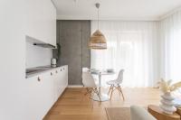 Kuchyň nebo kuchyňský kout v ubytování S35 Apartments Gdynia Orłowo