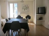 Televízia a/alebo spoločenská miestnosť v ubytovaní Villa Prairie Mont-Dore 7 Appartements