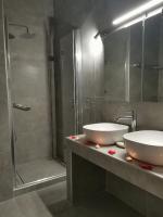 Koupelna v ubytování Galazio Rooms & Suites