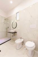 A bathroom at Alessandra’s house