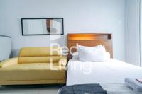 RedLiving Apartemen at Jalan Pramuka - Aokla Propertyにあるベッド