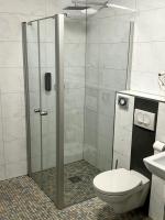 Koupelna v ubytování Hotel Villa am Paradies