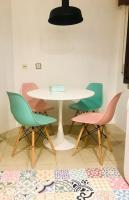 Posezení v ubytování Precioso apartamento vintage en el centro de Haro
