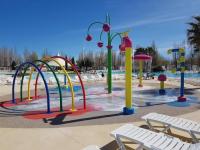 Plan piętra w obiekcie Mobile home 6-8 personnes camping la Carabasse à VIAS
