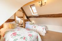 The Town House Ludlowにあるベッド