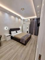 Posteľ alebo postele v izbe v ubytovaní Apartment close to the Coloseum, 2 minutes walk from metro A