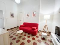 Televízia a/alebo spoločenská miestnosť v ubytovaní Civico 41 Lucca City Center Apartment