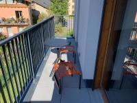 Balkón alebo terasa v ubytovaní Appartement neuf et équipé au centre de Chamonix - FR-1-343-220