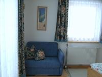 Część wypoczynkowa w obiekcie Haus Bauer Appartment II mit Balkon