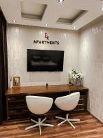 TV a/nebo společenská místnost v ubytování Apartment Lupáčova