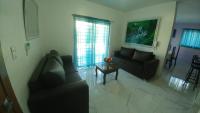 Posezení v ubytování Apartamento amueblado en Santiago, Res Blue Amber, 2 habitaciones