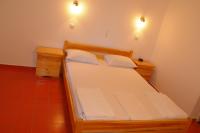 Łóżko lub łóżka w pokoju w obiekcie Chalikias Rooms