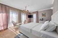 Posteľ alebo postele v izbe v ubytovaní Villa Carolus-Luxurious Dalmatia Villa