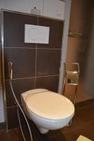 A bathroom at Ferienhaus Christine