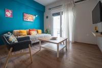 A television and/or entertainment centre at Exclusive apartment in the heart of Athens