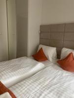 Posteľ alebo postele v izbe v ubytovaní VIP Apartments