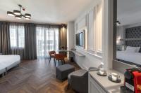 Postel nebo postele na pokoji v ubytování Wish More Hotel Şişli