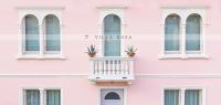Balkón alebo terasa v ubytovaní B&B Villa Rosa